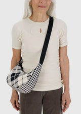 Small Nylon Crescent Bag