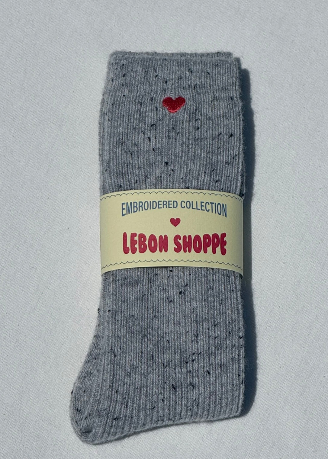 Embroidered Snow Socks