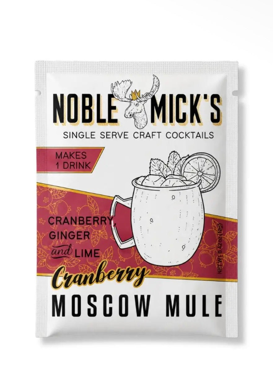 Cranberry Moscow Mule Single Serve Craft Cocktail