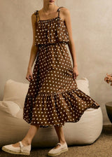 Lonny Polka Dot Dress