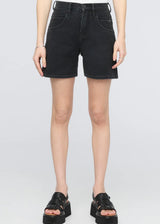 Stretch Canvas High Rise Relaxed Short