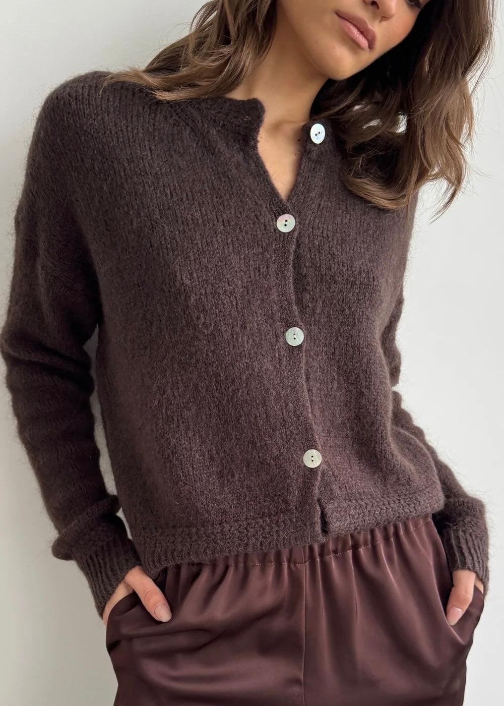 Reyna Soft Alpaca Cardigan