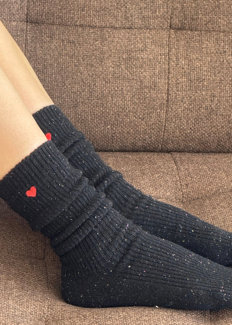 Embroidered Snow Socks