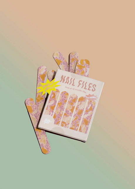 Terrazzo Nail Files