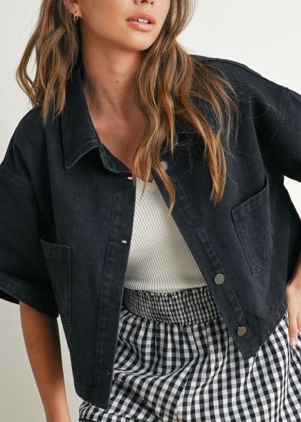 Johnny Cropped Jacket