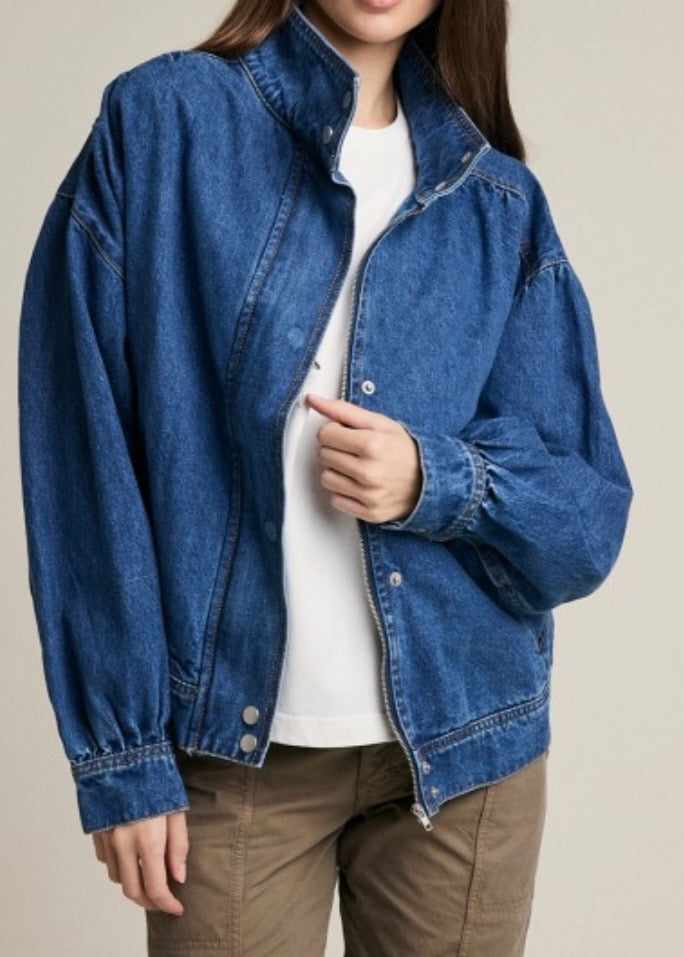 Hannah Stand Collar Jacket
