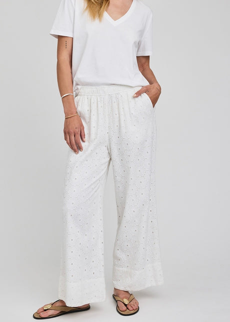 Martina Eyelet Pants