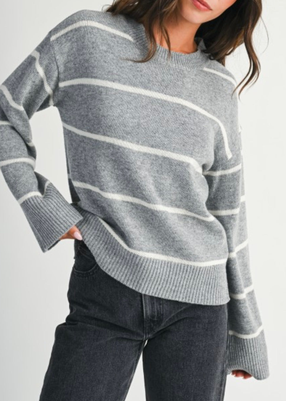 Julia Stripe Sweater