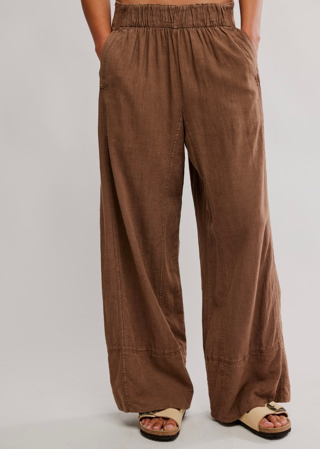 * pre-order * Day's End Linen Pull-On Pants