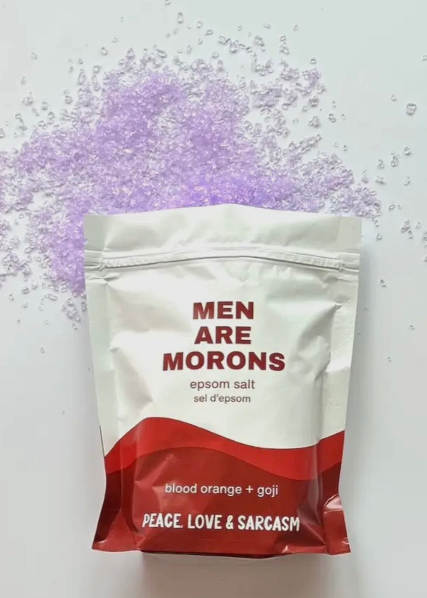Men Are Morons Epsom Salt Bath Soak