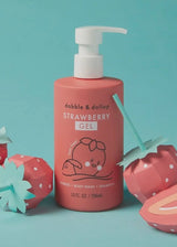 Strawberry Foaming Bubble Bath, Body Wash & Shampoo