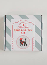 Christmas Cat Cross Stitch Kit