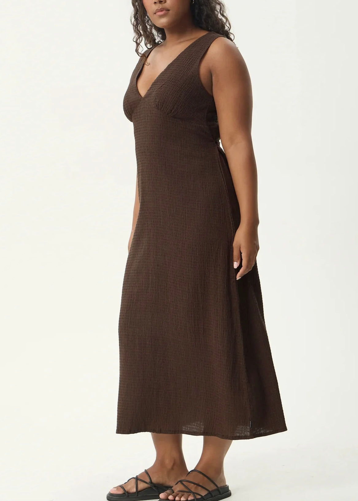 Tully Seersucker Maxi Dress