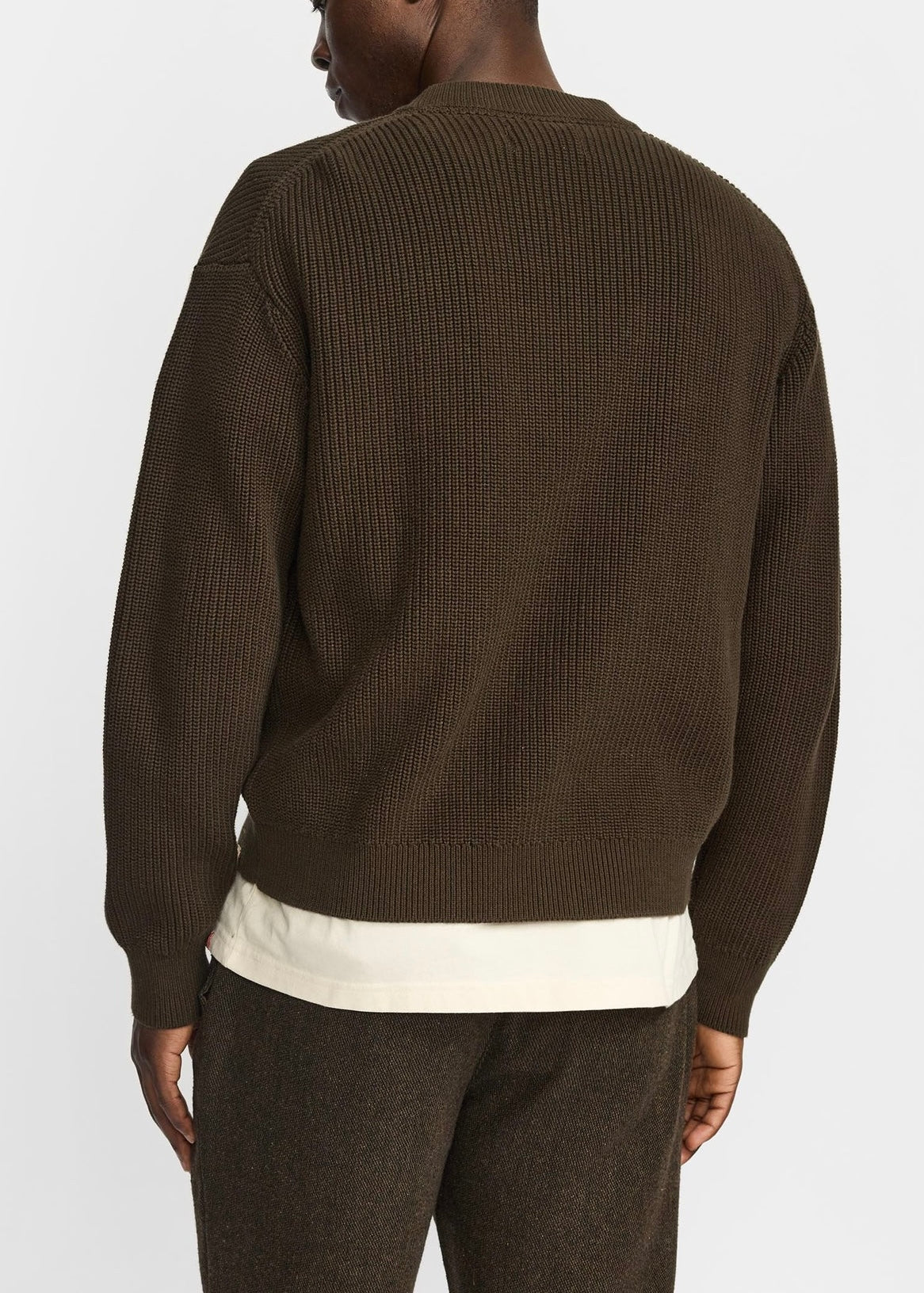 Zipped Knit Cardigan