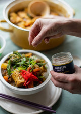 Black Garlic Ginger Salt - Infused Sea Salt