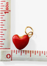 Small Red Heart Charm