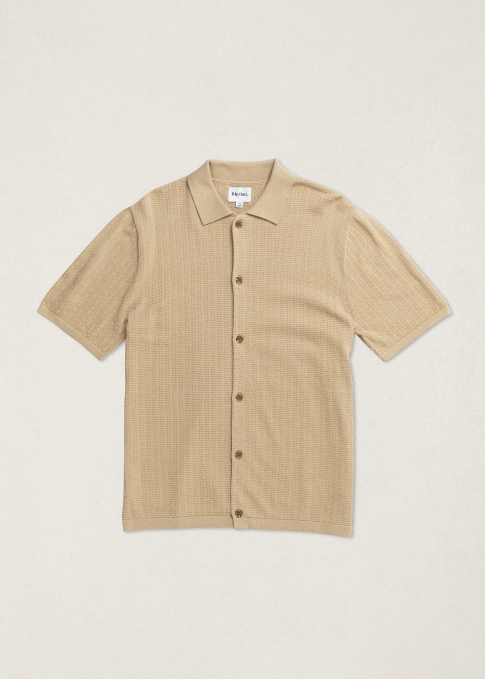 Textured Knit SS Shirt