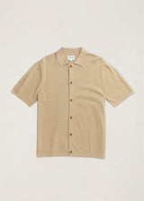 Textured Knit SS Shirt