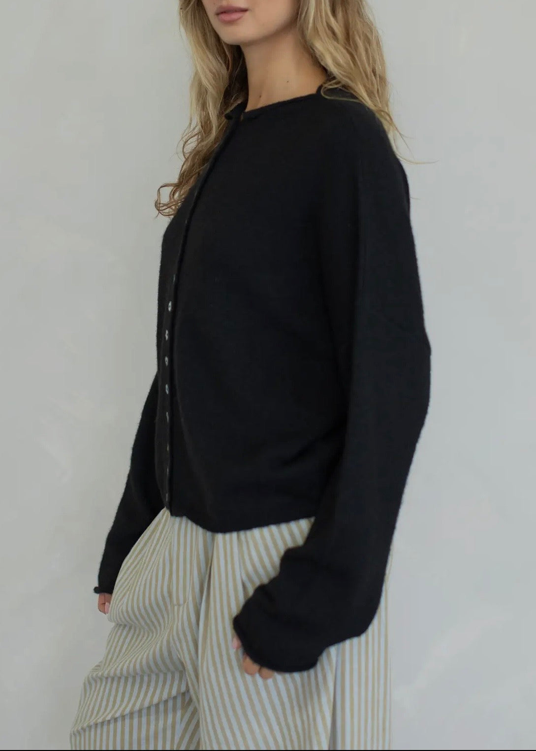 Piper Mismatched Button Cardigan