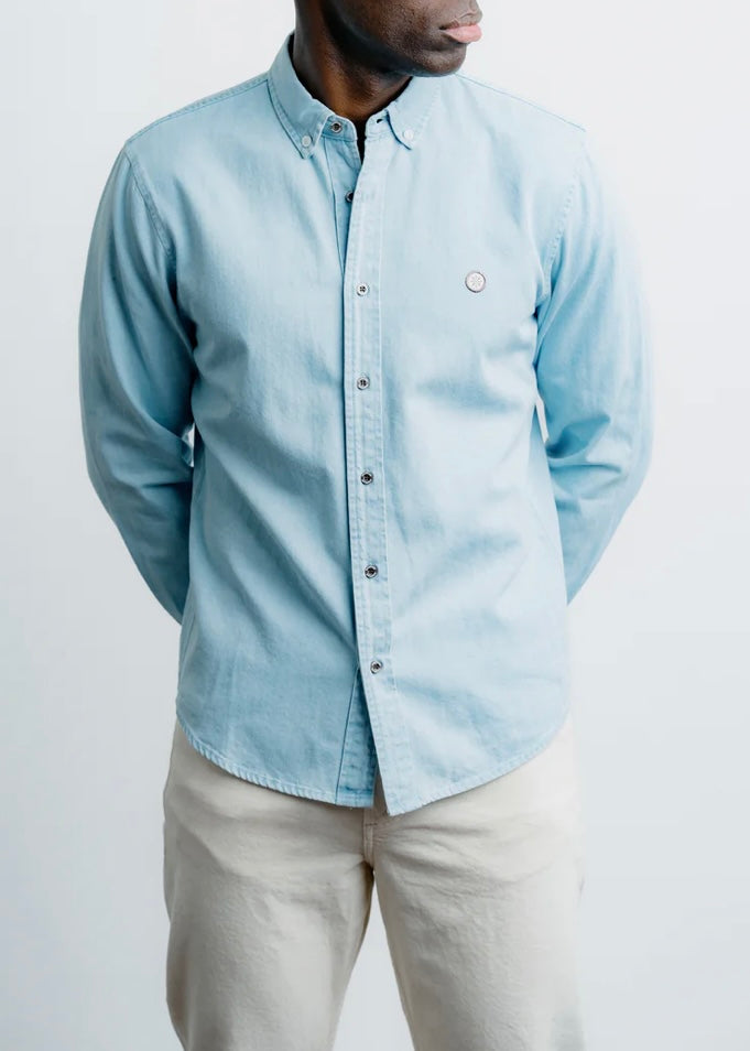 Light Wash Denim Shirt