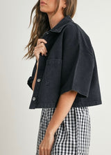 Johnny Cropped Jacket