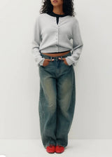 Pullover Two-Way Cardigan