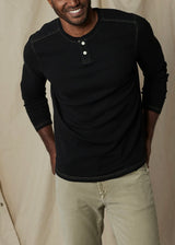 Puremeso Two Button Henley