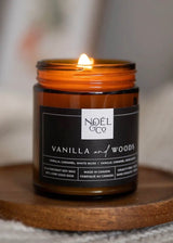 Vanilla & Woods Candle
