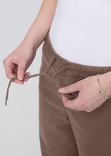 No Sweat Wide Leg Pant in Canteen