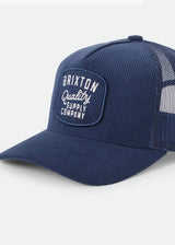Hubal C MP Trucker Hat Dark Navy Corduroy