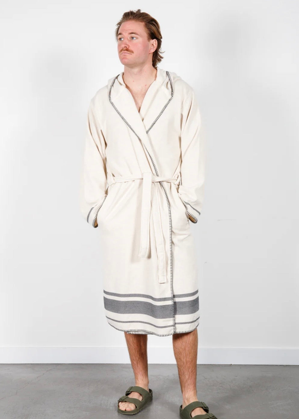 The Hawthorne Hooded Terry Robe