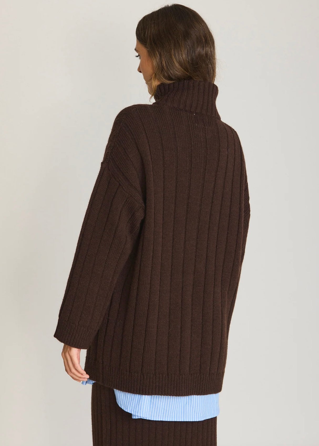 Ribbed Knit Cardigan