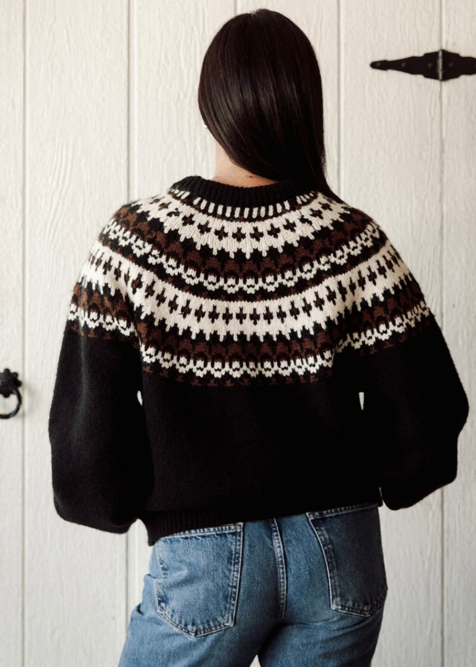 Fair Isle Jacquard Sweater