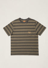 Vintage Jacquard Stripe SS T-Shirt