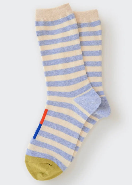 Eureka Regular Stripe Crew Socks