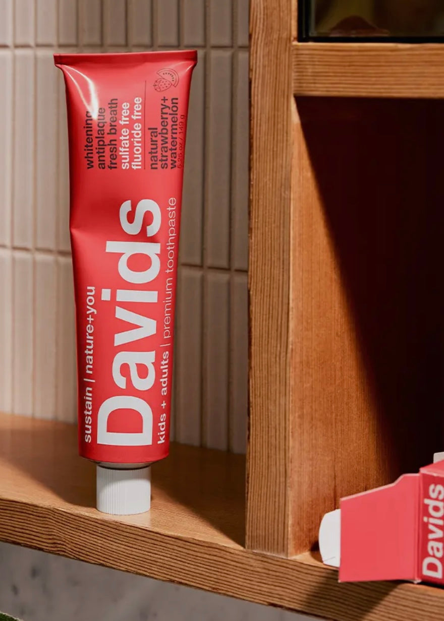 Davids Toothpaste/Strawberry Watermelon