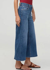 Performance Denim+ High Rise Wide Leg Crop