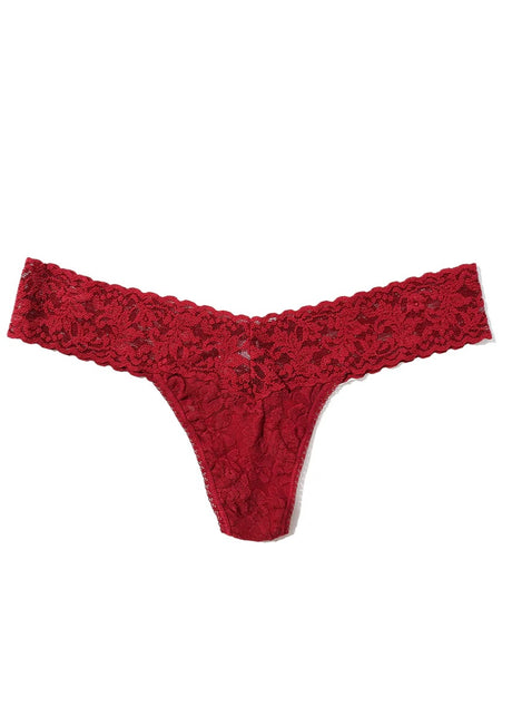 Signature Lace Thong