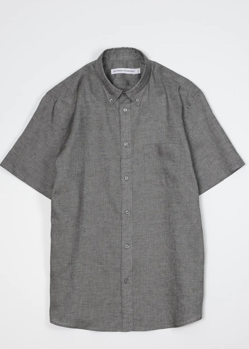 Japanese Easy Linen S/S Button Up Shirt