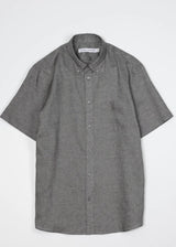 Japanese Easy Linen S/S Button Up Shirt