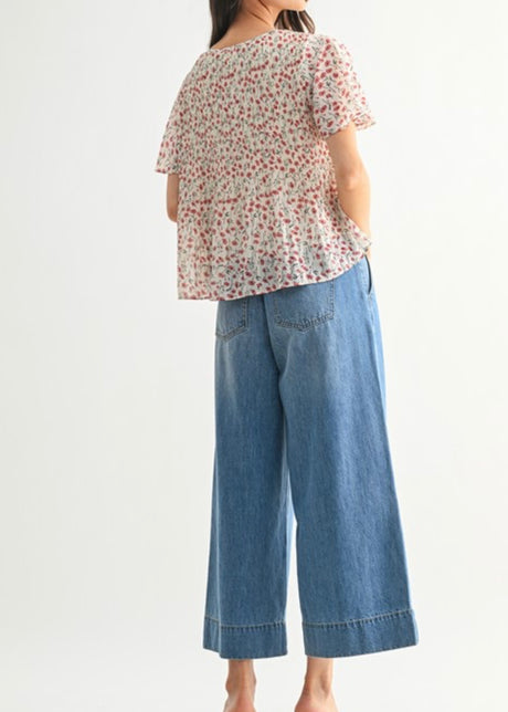 Becca Floral Top