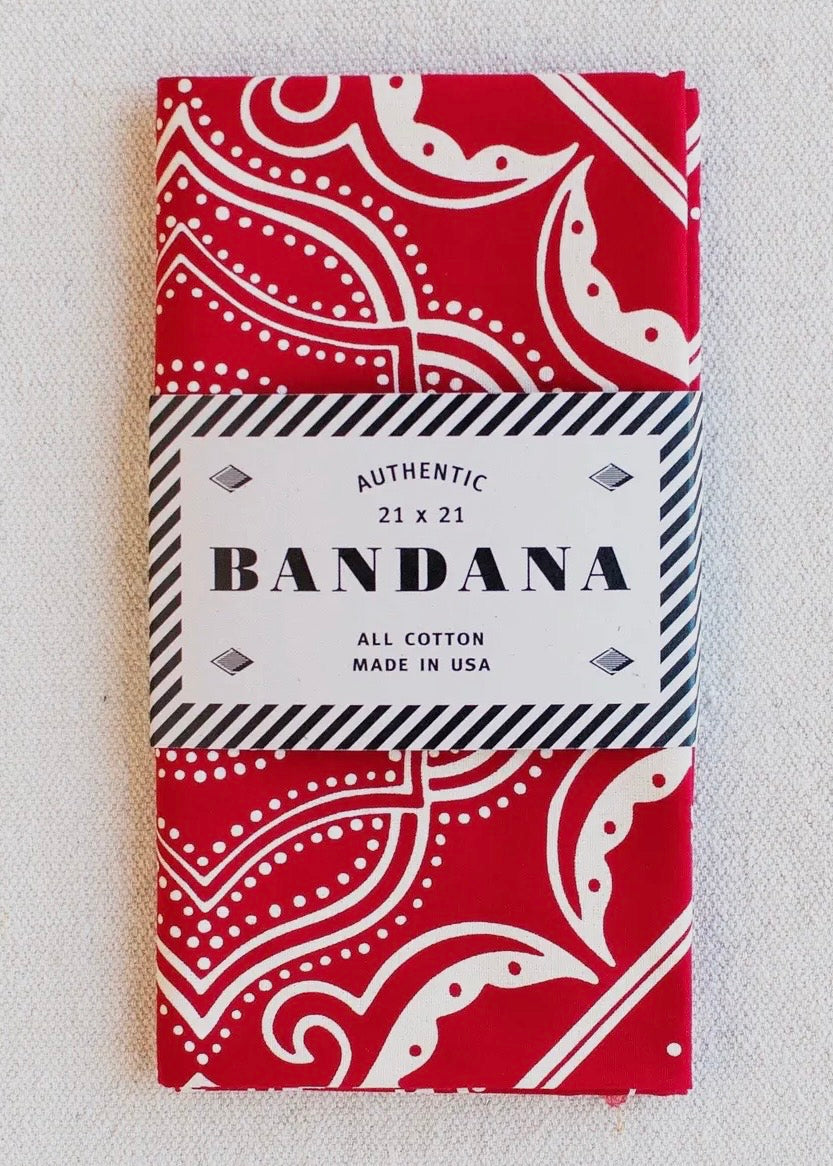 *pre-order march 25 100% Cotton Bandana