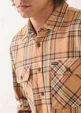 Bowery Flannel Khaki/Multi