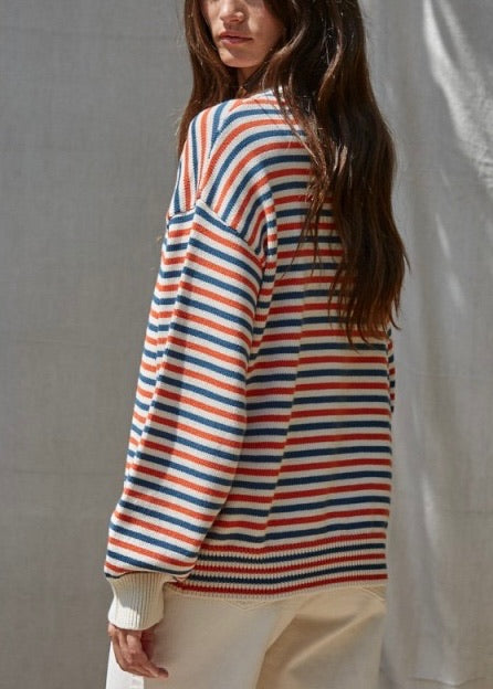 Penn Stripe Top
