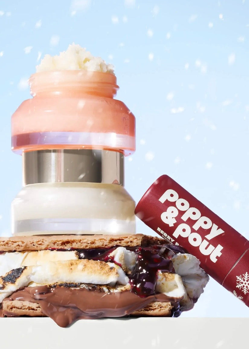 Retro Ski Berry Bonfire Lip Mask