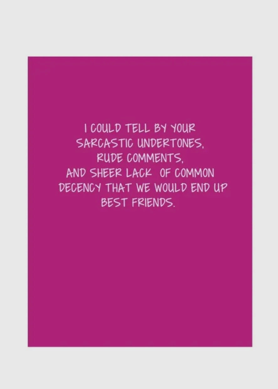 Best Friends Greeting Card