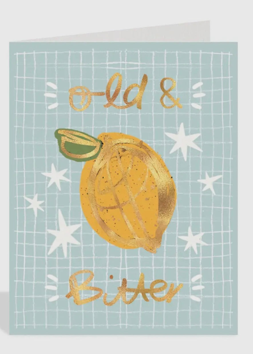 Old & Bitter Card