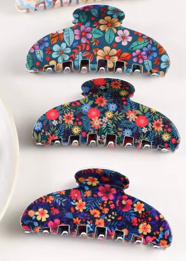 Buy Myself Flowers Hair Clip