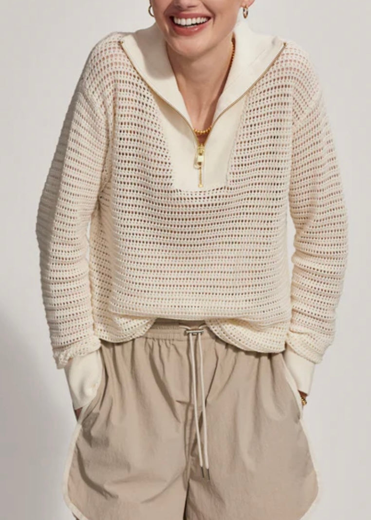 Billie Half Zip Sweater