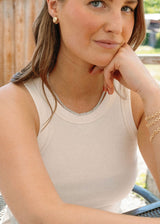 Moonstone Beaded Necklace